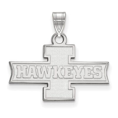 University of Iowa Small Pendant Sterling Silver SS072UIA, MPN: SS072UIA, 886774708409