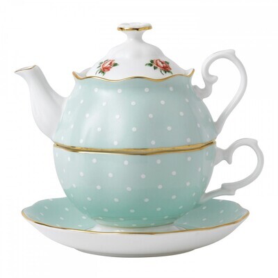 Royal Albert Polka Rose Tea For One, MPN: POLROS12829, 652383744059