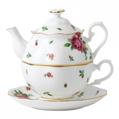 Royal Albert New Country Roses White Tea For One, MPN: NCRWTW12829, 652383744073