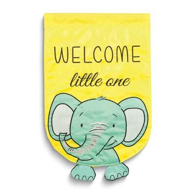 Precious Little One Elephant Garden Flag GM24535, MPN: GM24535, 603799234528