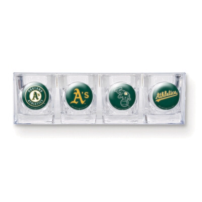 Athletics 4-piece Shot Glass Set GC3561, MPN: GC3561, 89006537987