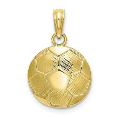 Soccer Ball Charm 10k Gold 10K5434, MPN: 10K5434, 63721818750