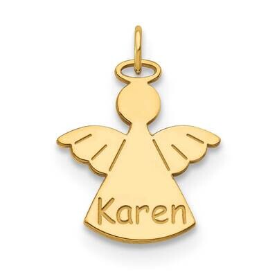 Angel Name Charm Gold-plated  XNA868GP, MPN: XNA868GP,