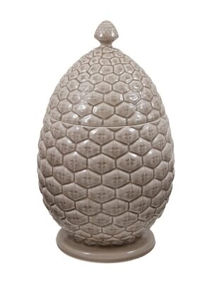 Bordallo Pinheiro Pinheiro Pine Cone Box Grey Oat 65017427, MPN: 65017427, 5600876071002