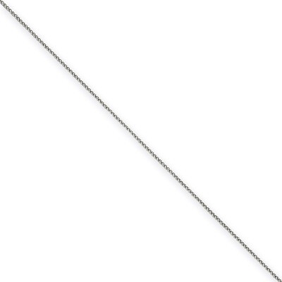 1mm Spiga Chain 18 Inch 14k White Gold PEN95-18, MPN: PEN95-18, 883957095189