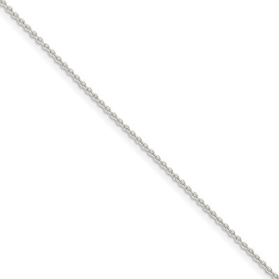 9 Inch 1.5mm Cable Chain Sterling Silver QCL040-9, MPN: QCL040-9, 886774421780