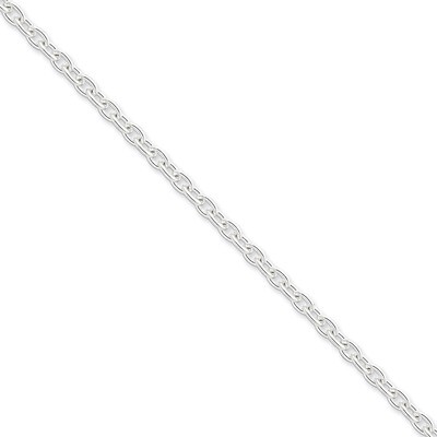 20 Inch 4.5mm Cable Chain Sterling Silver QCL120-20, MPN: QCL120-20, 883957919935