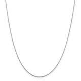 18 Inch 1.5mm Cable Chain Sterling Silver QCL040-18, MPN: QCL040-18, 886774421742