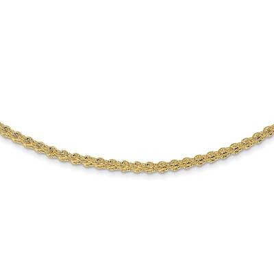 Fancy Link Necklace 18.5 Inch 14k Gold Polished SF2812-18.5, MPN: SF2812-18.5, 883957929118