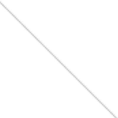 16 Inch 1.25mm Beaded Chain Sterling Silver QK80-16, MPN: QK80-16, 883957956466