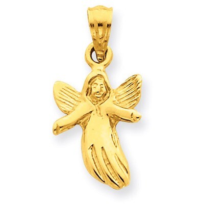 Angel Charm 14k Gold Polished C3734, MPN: C3734, 191101095252