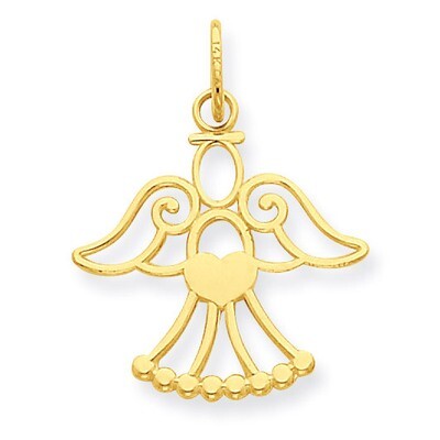 Angel Charm 14k Gold XR1211, MPN: XR1211, 886774619231