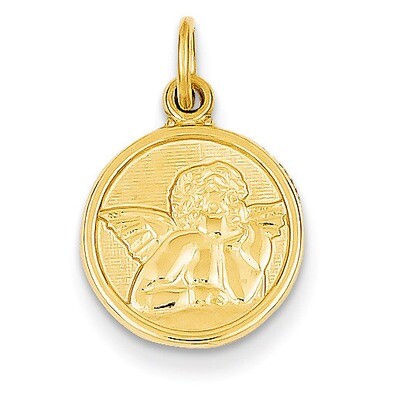 Angel Charm 14k Gold Polished C1894, MPN: C1894, 883957246666