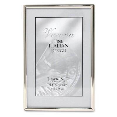 4 x 6 Inch Simply Silver-tone Metal Picture Frame GM22258, MPN: GM22258, 751148067737