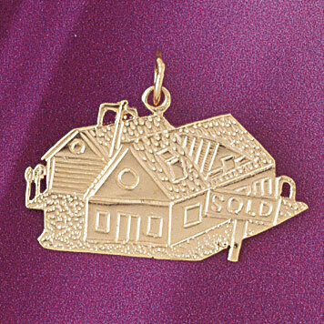 Dazzlers Jewelry House Pendant Necklace Charm Bracelet in Yellow, White or Rose Gold 6979, MPN: DZ-…