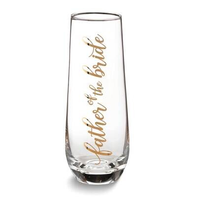 Lillian Rose Father of Bride Stemless Wedding Toasting Glass GM23944FB, MPN: GM23944FB, 710309453611