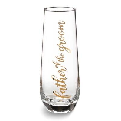 Lillian Rose Father of Groom Stemless Wedding Toasting Glass GM23944FG, MPN: GM23944FG, 710309453642