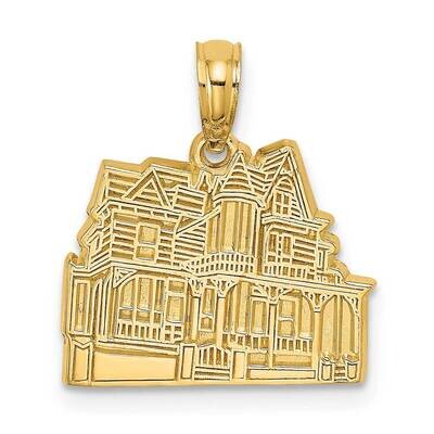 Dr. Henry Hunt House - Cape May Nj Charm 14k Gold K8691, MPN: K8691, 637218117062