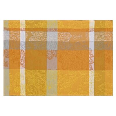 Le Jacquard Placemat Marie Galante Pine 52 x 38 100% Coated Coton 26532 Set of 4, MPN: 26532, 36602…