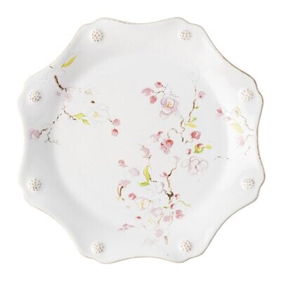 Juliska Berry &amp; Thread Floral Sketch Cherry Blossom Dessert Salad Plate FB02B/88, MPN: FB02B/88, 81…