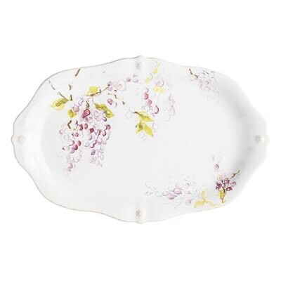 Juliska Berry &amp; Thread Floral Sketch 16 Inch Wisteria Platter FB119D/88, MPN: FB119D/88, 8100348309…