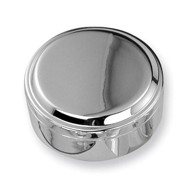 Nickel-plated Lift Top Round Box GL7468, MPN: GL7468, 47105260120