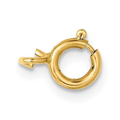 Heavy Weight Spring Ring Clasp 14k Yellow Gold YG1709, MPN: YG1709,