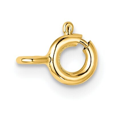 Heavy Weight Spring Ring Clasp 14k Yellow Gold YG1708, MPN: YG1708,