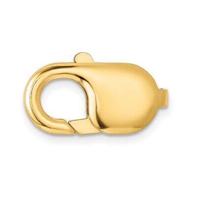 Standard Weight Lobster Clasp 14k Yellow Gold YG1614, MPN: YG1614,