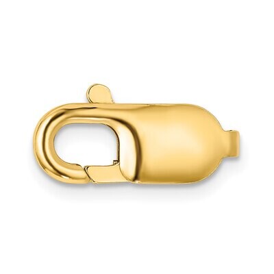 Standard Weight Lobster Clasp 14k Yellow Gold YG1612, MPN: YG1612,