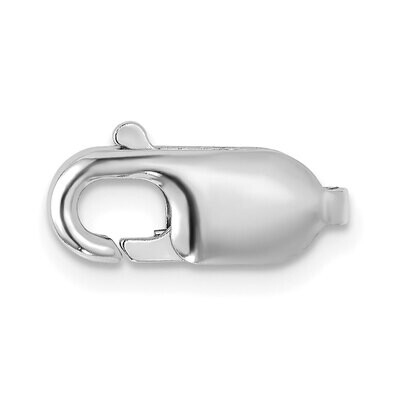 Standard Weight Lobster Clasp 14k White Gold WG1611, MPN: WG1611,