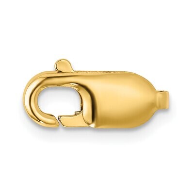 Standard Weight Lobster Clasp 14k Yellow Gold YG1611, MPN: YG1611,