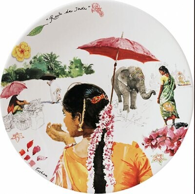 Gien Route Des Indes Pasta Fruit Bowl 1748CCT199, MPN: 1748CCT199, 840769091464