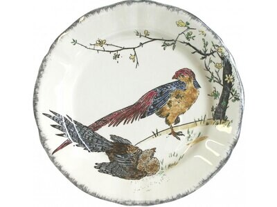 Gien Grands Oiseaux Luncheon Plate Faisan Dore 0113CP3326, MPN: 0113CP3326, 840769072296