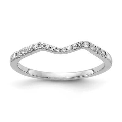 Diamond Wedding Band 14k White Gold RM5746B-012-WAA, MPN: RM5746B-012-WAA,