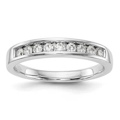 Diamond Wedding Band 14k White Gold RM2668B-027-WAA, MPN: RM2668B-027-WAA,
