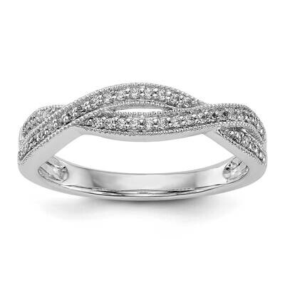 Diamond Wedding Band 14k White Gold RM2395B-018-WAA, MPN: RM2395B-018-WAA,