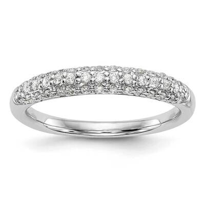 Diamond Wedding Band 14k White Gold RM2299B-035-WAA, MPN: RM2299B-035-WAA,