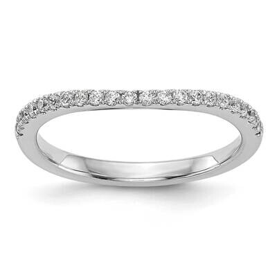 Diamond Wedding Band 14k White Gold RM2591B-015-WAA, MPN: RM2591B-015-WAA, 883957321820