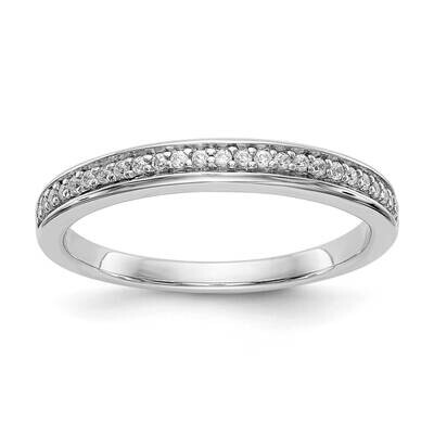 Diamond Wedding Band 14k White Gold RM2010B-012-WAA, MPN: RM2010B-012-WAA,