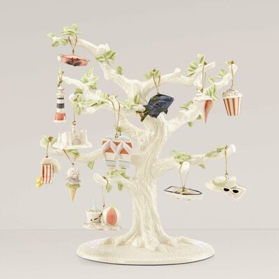 Lenox Ornament Sets Summer12-Piece Ornament Set and Tree 850422, MPN: 850422,