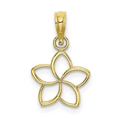 Cut Out Flower Charm 10k Gold 10K7188, MPN: 10K7188,