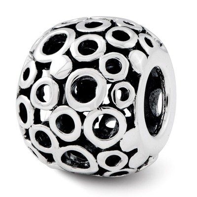 Circles Bali Bead - Sterling Silver QRS2429, MPN: QRS2429, 883957483115