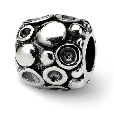 Dots Bali Bead - Sterling Silver QRS163, MPN: QRS163, 883957720043