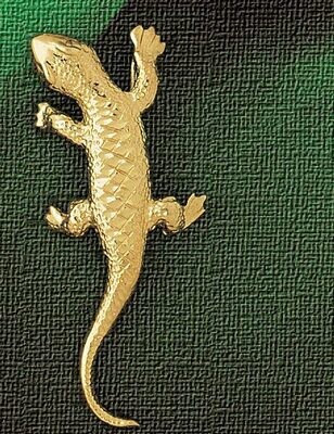 Dazzlers Jewelry Lizard Pendant Necklace Charm Bracelet in Yellow, White or Rose Gold 2423, MPN: DZ…
