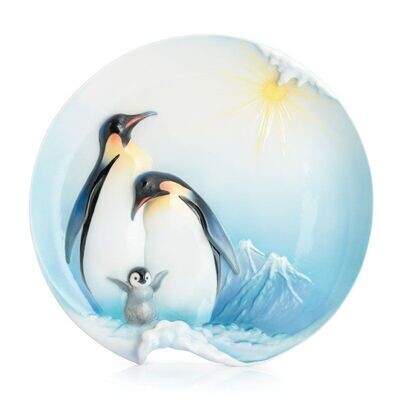 Franz Porcelain Playful Penguins Large Tray FZ02114, MPN: FZ02114,