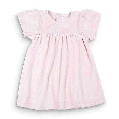 Girls Pink Velour 6 to 12 Mnths Dress GM24396, MPN: GM24396,