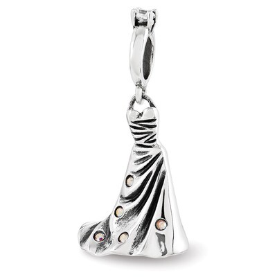 Swarovski Wedding Dress Bead - Sterling Silver QRS3361, MPN: QRS3361, 886774613758
