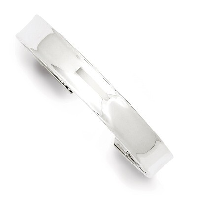 Concave Cuff Bangle Sterling Silver QB760, MPN: QB760, 191101192586