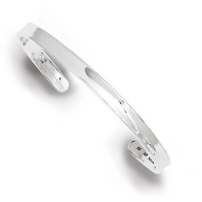 5mm Cuff Bangle Sterling Silver QB322, MPN: QB322, 886774105895